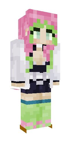 mitsuri minecraft skin|Mitsuri Demon Slayer Minecraft Skins